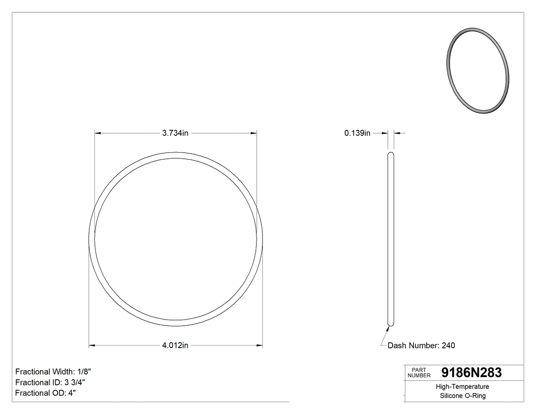 Technical drawing - 9186N283